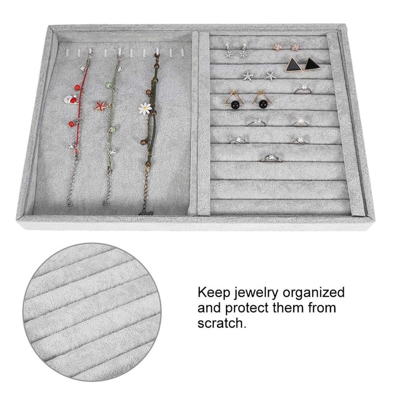 woobles Jewelery Case Jewelery Showcase Tray For Jewelry Earrings Storage Necklace Jewelry Jewelry Box Organizer[2#] - Image 2